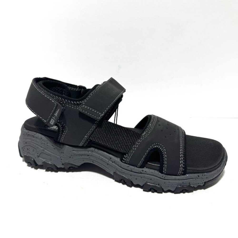 Bass Outdoors Mens Trail Sandals Black Size 6.5 M